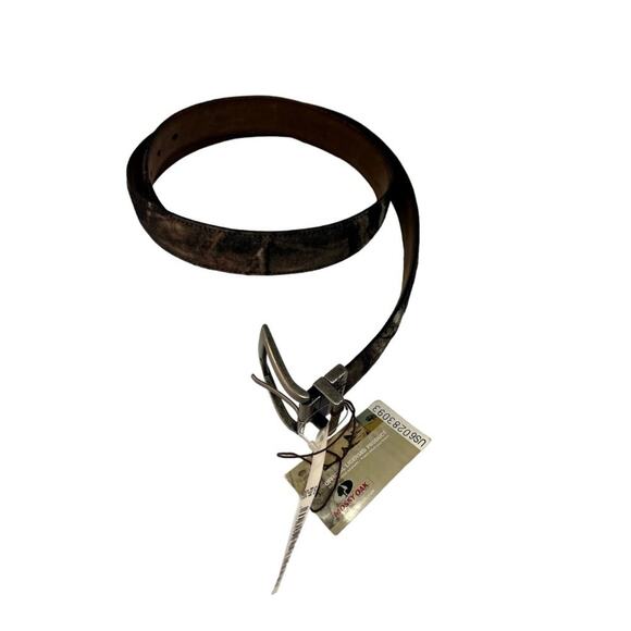 Mossy Oak Belt Belts Camouflage Reversible 44 Hunting NWT - Picture 3 of 8